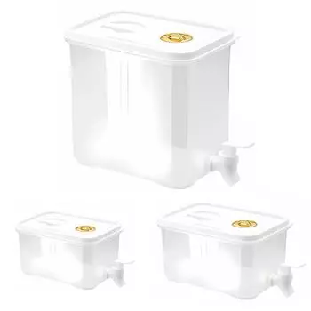 3,5/5/10 л, высокотемпературный диспенсер для замороженного сока с патрубком, дизайн фильтра, дозатор напитков для холодильника с крышкой, холодный чайник 5L