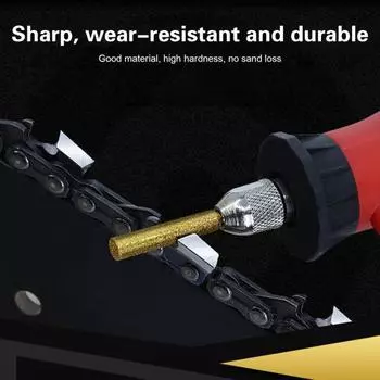 3/5/6 шт. инструменты для заточки цепной пилы, широкое применение, высокопрочная цилиндрическая прочная электрическая точилка для цепной пилы, полировальные каменные напильники для нефрита 3 Pcs розовый