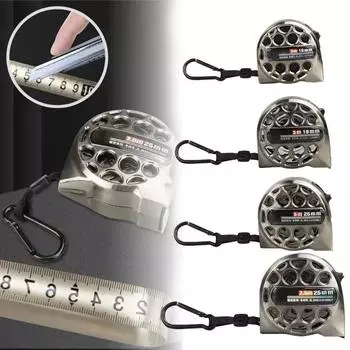 3/5/7,5 м метрическая рулетка новая полая нержавеющая сталь антикоррозионная выдвижная линейка деревообрабатывающая линейка измерительные инструменты