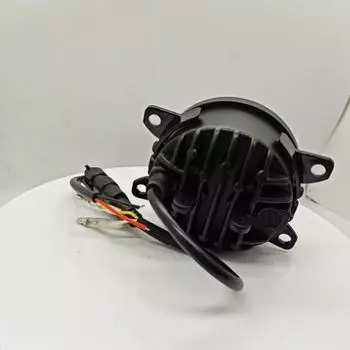 3,5-дюймовые светодиодные противотуманные фары в сборе для бездорожья с ангельскими глазками, 40 Вт, красные, желтые, Halo, DRL, противотуманные фары для Jeep Wrangler JK JT