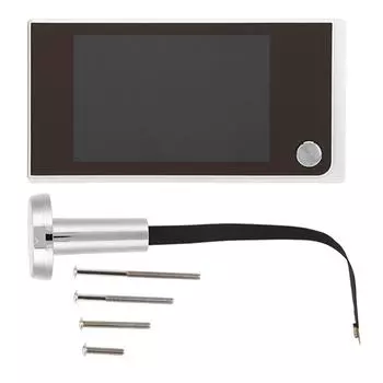 3,5-дюймовый цифровой ЖК-глазок с углом обзора 120 градусов, фотовизуальный электронный кошачий глаз