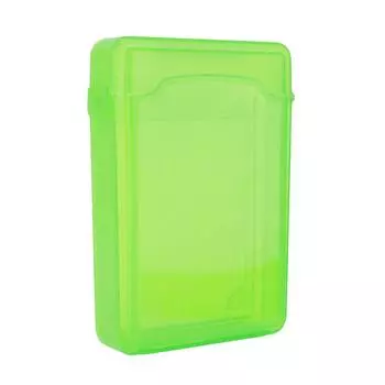 3,5-дюймовый IDE SATA HDD жесткий диск коробка для хранения пластиковый корпус HDD Caddy Case(зеленый)