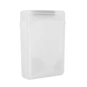 3,5-дюймовый IDE SATA HDD жесткий диск коробка для хранения пластиковый корпус HDD Caddy Case(белый)