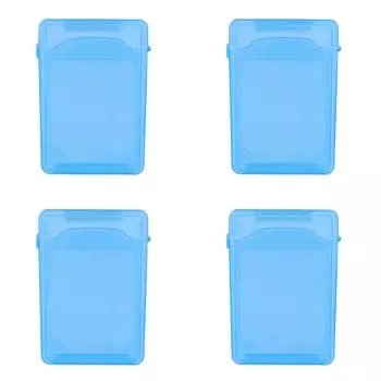 3,5-дюймовый IDE SATA HDD жесткий диск коробка для хранения пластиковый корпус HDD Caddy Case(синий)