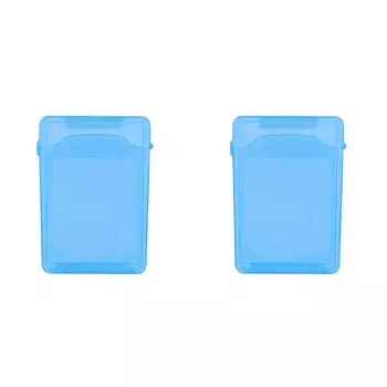 3,5-дюймовый IDE SATA HDD жесткий диск коробка для хранения пластиковый корпус HDD Caddy Case(синий)