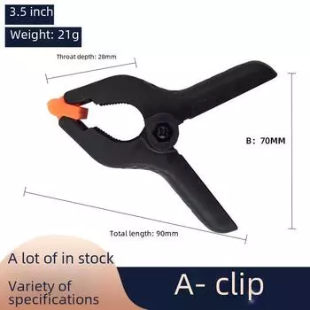 3,5-дюймовый нейлоновый фон для фотографий и пружинный зажим для работы по дереву 3.5 inches