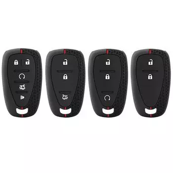 3 5 кнопок силиконовый чехол для автомобильного ключа чехол для Chevrolet Chevy Malibu Camaro Cruze Traverse Spark Equinox Sonic Volt Protect Shell белый