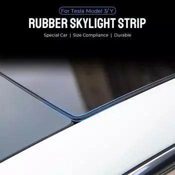 3/5 м резиновые полоски для Tesla Model 3 Y, изолятор люка, уплотнитель люка, ветровые щитки, водонепроницаемые наклейки, автомобильные аксессуары
