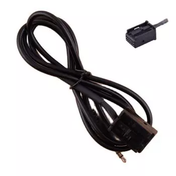 3,5 мм 6000 CD внешний AUX входной кабель входной адаптер MP3 аудио кабель подходит для Ford Focus MK2 C-MAX S-MAX Mondeo Fiesta Fusion чёрный