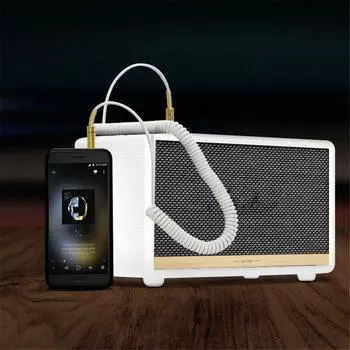 3,5 мм аудио AUX кабель Jack-Jack пружинный спиральный стерео вспомогательный провод шнур для Woburn Wireless BT динамик