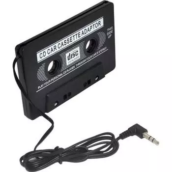 3,5 мм автомобильный адаптер AUX для кассеты аудио MP3 CD телефон радио конвертер