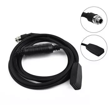 3,5 мм автомобильный AUX входной интерфейс адаптер MP3 радио кабель для BMW E39 E53 X 5 E46 320i 320ci 323i 325i купе седан кабриолет CHINA