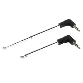 3,5 мм FM-радиоприемник антенна выдвижная антенна из нержавеющей стали многоцелевой интерфейс подходит для автомобильного мобильного телефона