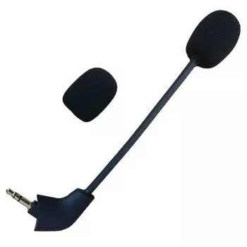 3,5 мм мини-разъем для микрофона, микрофонный зажим на лацкане для ПК, настольного ноутбука One Size чёрный
