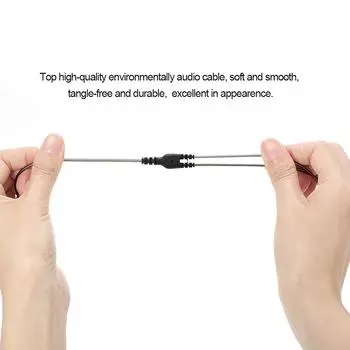 3,5 мм проводной кабель для наушников, съемный сменный шнур для наушников с разъемом для микрофона MMCX для