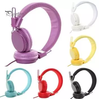 3,5 мм проводные универсальные эластичные складные наушники-вкладыши, стереогарнитура жёлтый