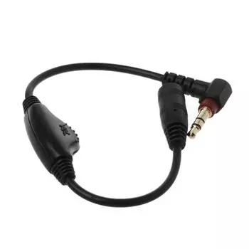 3,5 мм разъем AUX «папа-мама» адаптер-удлинитель аудио стерео шнур с регулятором громкости провод для наушников