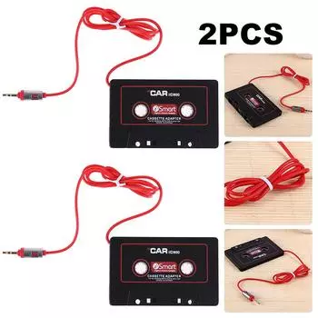 3,5-мм разъем для автомобильного магнитофона, конвертера, кассеты, AUX-адаптера для iPhone, MP3, AUX-кабеля