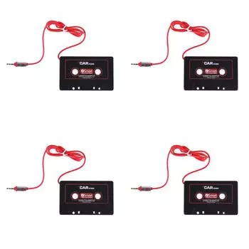 3,5-мм разъем для автомобильного магнитофона, конвертера, кассеты, AUX-адаптера для iPhone, MP3, AUX-кабеля