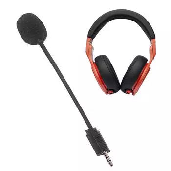 3,5 мм съемный игровой микрофон для гарнитуры Plantronics Rig 700, микрофон с четким звукоснимателем, пенопластовый фильтр