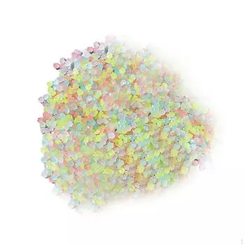 3-5 мм смоляные светящиеся в темноте камешки песок DIY декоративные многофункциональные аксессуары для дворового аквариума