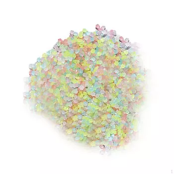 3-5 мм смоляные светящиеся в темноте камешки песок многоцелевые DIY декоративные аксессуары для аквариума