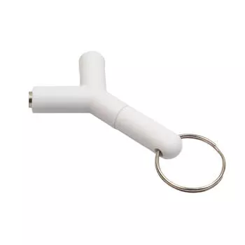 3,5 мм стерео аудио Y-образный разветвитель 2 гнезда на 1 штекер Кабель-адаптер для наушников белый