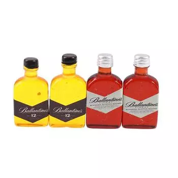 3/5 шт. 1:12 кукольных домиков, миниатюрная бутылка виски, бутылка винного напитка, декор куклы 3pcs