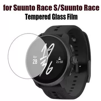 3/5 шт. 9H 2.5D HD прозрачное стекло для Suunto Race S / Race закаленное стекло Защитная пленка для экрана смарт-часов Suunto Race Suunto Race S-CG3 чистый