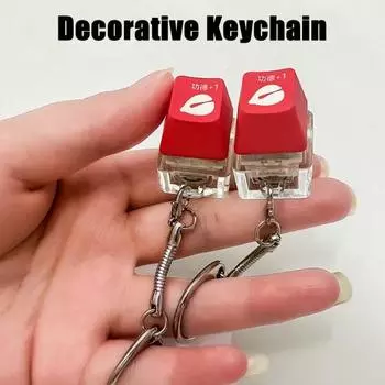 3/5 шт. брелок с клавиатурой, четкий звук, игрушка-непоседа, электронная деревянная игрушка-пресс для рыбы, декомпрессионная игрушка для декоративных аксессуаров 5pcs