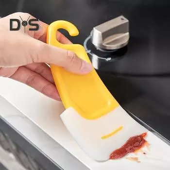 3/5 шт., гибкие шпатели для чистки сковород, многофункциональные полезные лопаточки с удобной ручкой, скребки для пятен 3pcs