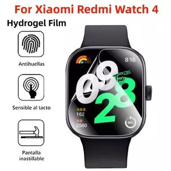 3-5 шт. гидрогелевая пленка для Redmi Watch 4 watch4 HD Защитная пленка для экрана для Xiaomi Redmi Smart watch 3 active мягкая пленка из ТПУ аксессуары RedmiWatch3active-TPU3 чистый