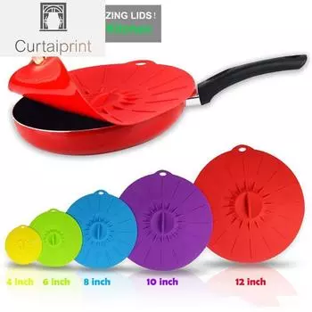 3/5 шт./компл., силиконовая крышка для чаши для микроволновой печи, пищевая пленка, крышка для миски, крышка для свежей еды, крышка для сковороды, пробка, крышки для чаши