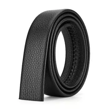 3,5 см мужской повседневный деловой пояс можно укоротить с автоматической пряжкой, без головки пряжки, большой пояс для джинсов 120cm