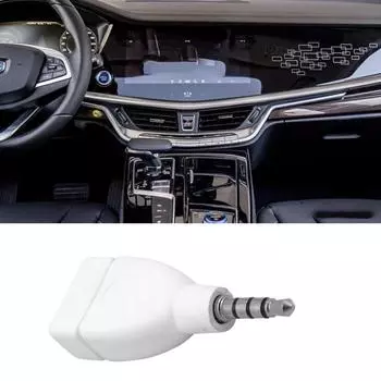 3.5mm Adapter USB Female to 3.5mm Male Converter Portable Car AUX Audio Jack Adapter Accessory