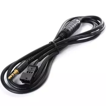 3,5 мм аудиоадаптер Aux кабель для BMW BM54 E39 E46 E38 E53 X5 AUX IN ADAPTER Professional для iPhone автомобильные аксессуары чёрный