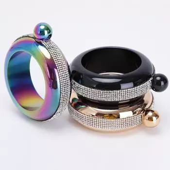 3.5oz JewelryWhisky Hip Flask Party Bracelet Alcohol Pot Portable Stainless Steel Drinkware Wine Bottle Party Gifts