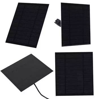 3.5W 5V Solar Charging Panel High Performance Monocrystalline USB Solar Panel Charger Mini Solar Panel for Small Fan Power Bank