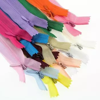 3 #60 см невидимые молнии нейлоновая катушка кружевная молния для шитья одежды подушки портной инструмент для одежды 5 шт. 60cm кофейный