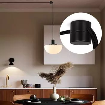 3/6/10 шт. DIY подвесной светильник кабель шнур крюк люстра потолочное настенное крепление фиксированная пряжка подвесной светильник основание аксессуары 3pcs чёрный