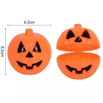 3/6/12 шт. Хэллоуин тыква конфеты подарочная коробка украшения для вечеринки на Хэллоуин мини-подарок контейнер для закусок 3pcs