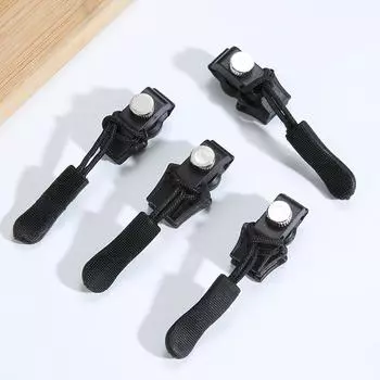 3/6/12 шт. Универсальный комплект для ремонта молнии, быстрая мгновенная съемная головка молнии, сменный слайдер для молнии 3 разных размеров