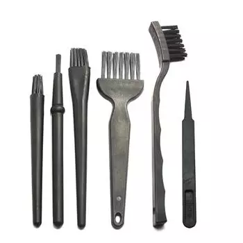 3/6/8 шт./лот набор проволочных щеток стальная проволока медная проволока нейлоновая ржавчина скраб удаление чистящие инструменты полировка деталь ржавчина щетка