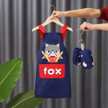 3-6 лет мальчики девочки водонепроницаемый фартук для рисования с рукавами комплект для детей школьное искусство ремесло живопись кухонный халат повара DIY рисование 3-6Y жёлтый