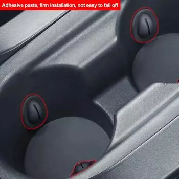 3/6 шт. автомобильный держатель для стакана с силикагелем, ограничитель, слот, противоскользящий, ограничительный зажим, эластичный, фиксированный, держатели для стаканов для бутылок и напитков