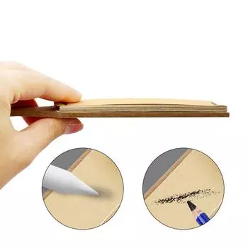 3/6 шт., бумажные блендеры для смешивания и лепестков, наждачная бумага для начинающих художников, рисунков и эскизов C