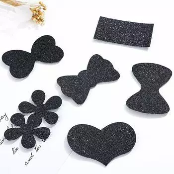 3-6 шт. черная невидимая бесшовная лента для волос, парикмахерская подушечка, держатель для волос, заколки для волос, принадлежности для парикмахерских, профессиональные инструменты для укладки волос, сделай сам