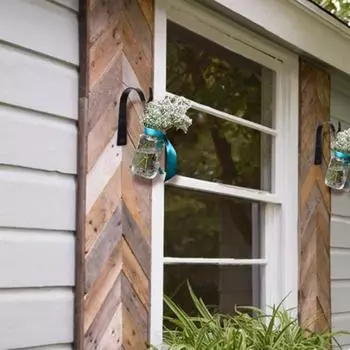 3/6 шт. J-образный настенный крючок, металлический цветочный горшок, подвесной железный крючок, крепление на открытом воздухе для садовой настенной корзины, кронштейн для установки растений, украшение