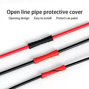3/6 шт., защита велосипедного кабеля, велосипедная рама, антифрикционная велосипедная обертка, защитные трубки