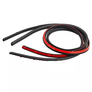 3.6M Car Hood Vulcanization+Air Vent Rubber Sealing Strip Auto Rubber Seal Strip